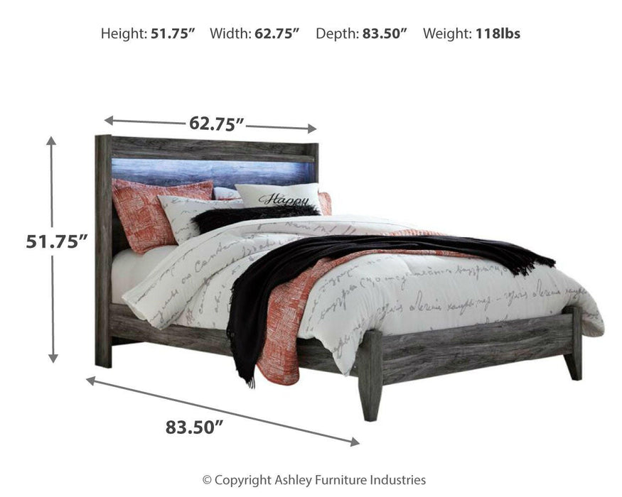 Baystorm Gray Baystorm Queen Panel Bed