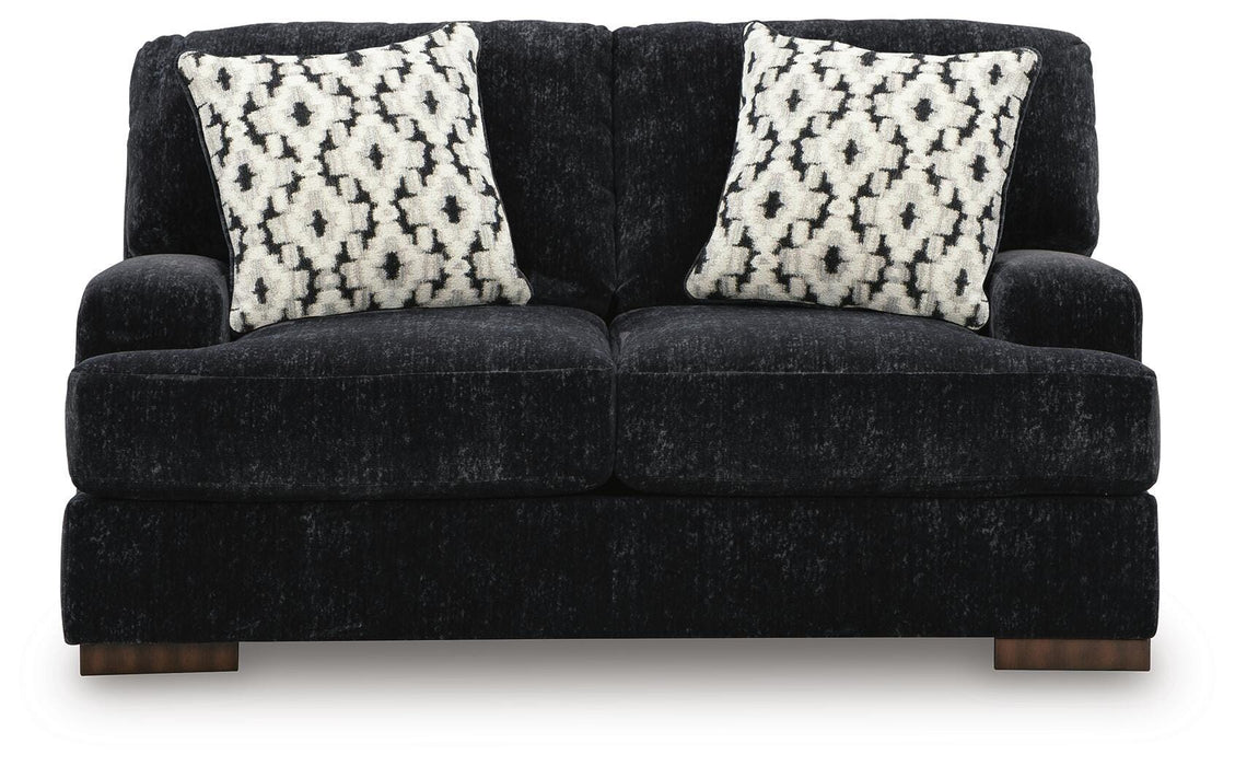 Whitmore Manor Black Pearl Living Room Collection