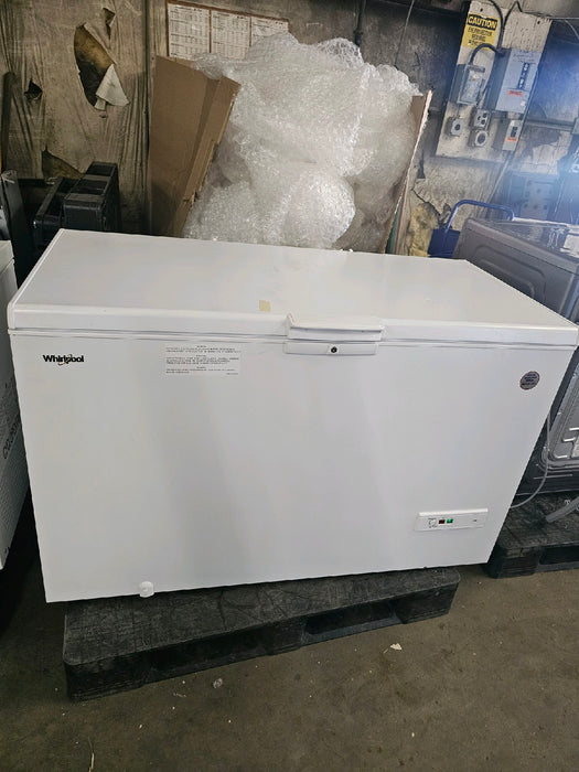 Whirlpool - 16 Cu. Ft. Chest Freezer with Basket - White - open_box