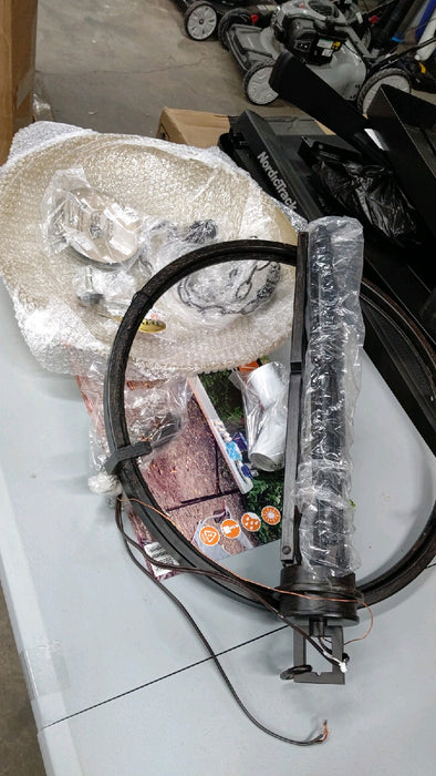 Hampton Bay Alta Loma 3-Light Dark Ridge Bronze Bowl Pendant - open_box