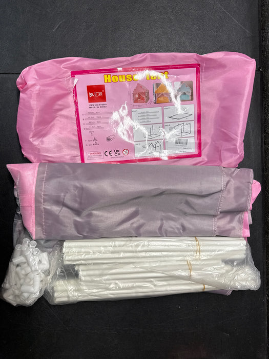 TOBBI Princess Castle Play Tent for Girls - Large 55'' x 53'' Playhouse for Indoor and Outdoor Play - new