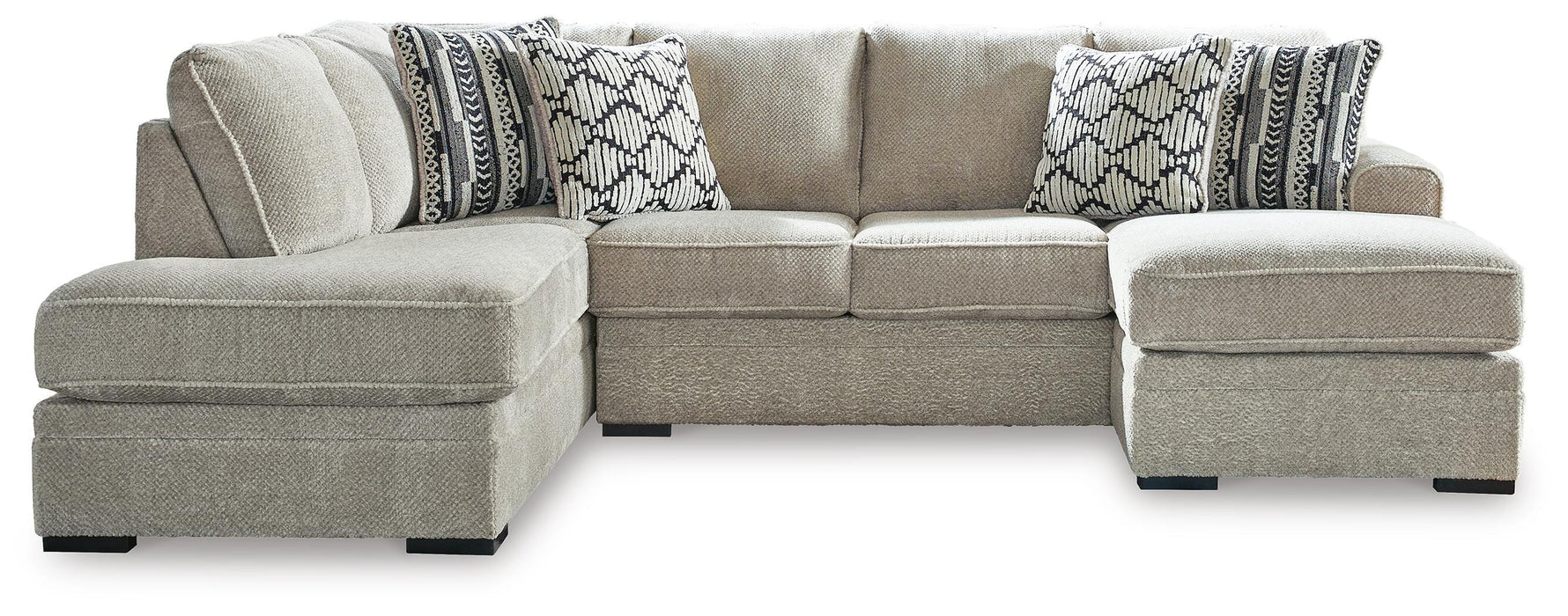Calnita Sisal Calnita 2-Piece Sectional with Chaise
