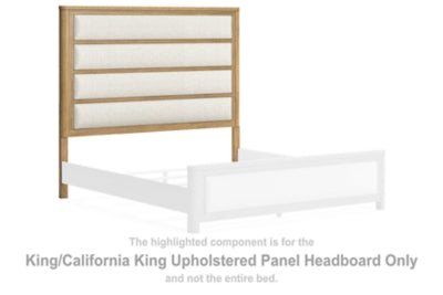 Rencott Light Brown King/Cal King UPH Panel HDBD