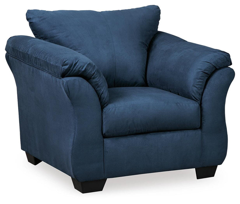 Darcy Blue Living Room Collection