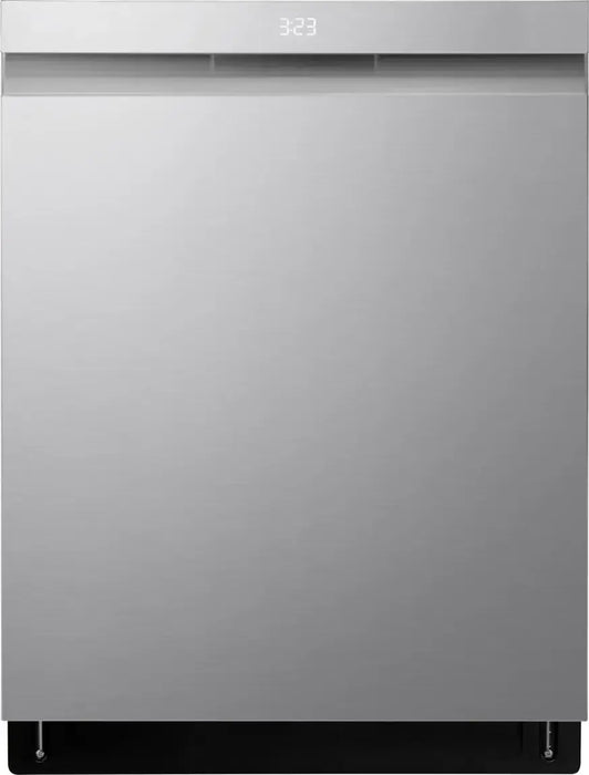LG - 24" Top Control Smart Built-In Stainless Steel Tub Dishwasher with 3rd Rack, QuadWash Pro and 42dba - PrintProof Stainless Steel - open_box