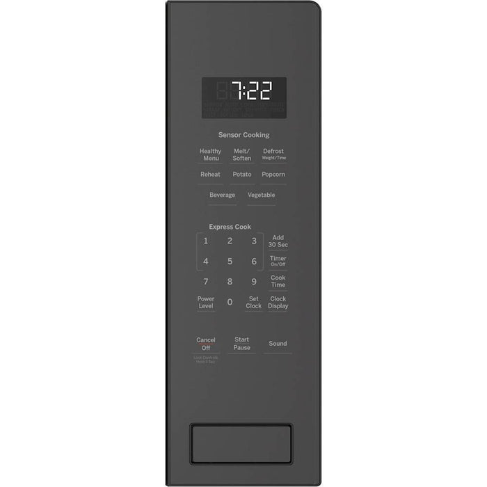 GE Profile - 2.2 Cu. Ft. Built-In Microwave - Gray - open_box