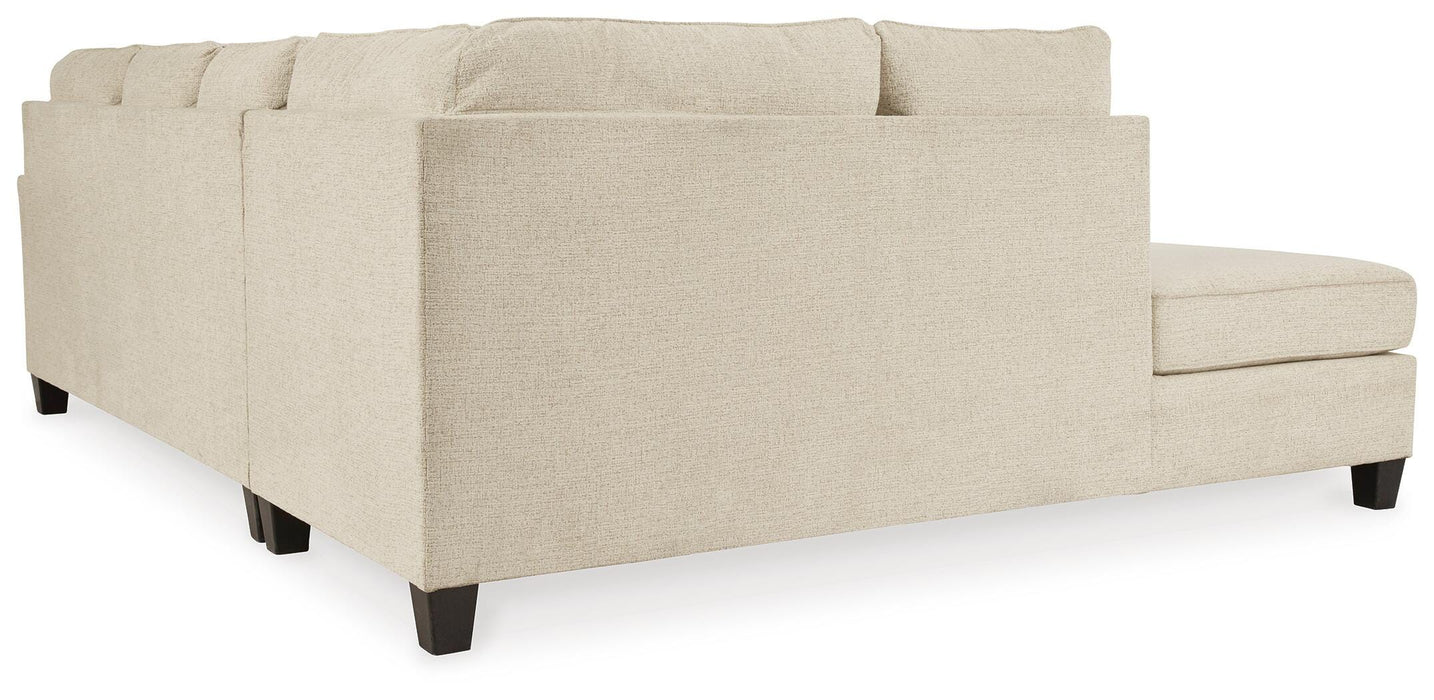 Abinger Natural Abinger 2-Piece Sleeper Sectional with Chaise