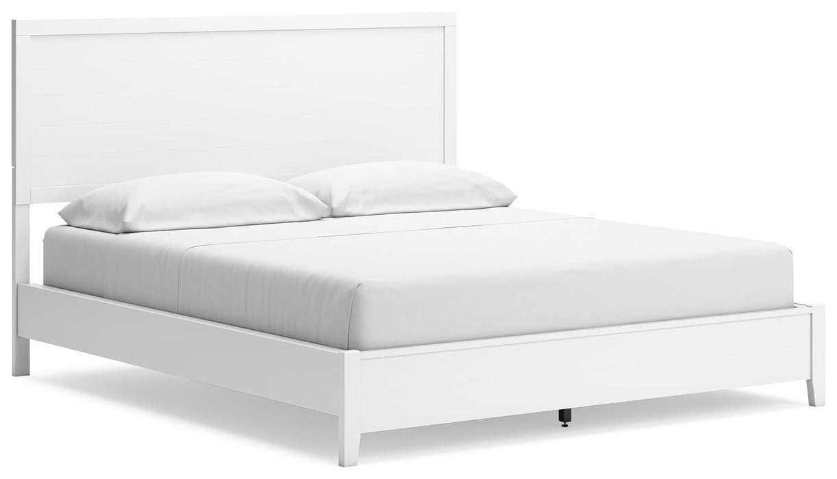 Binterglen White Binterglen California King Panel Bed