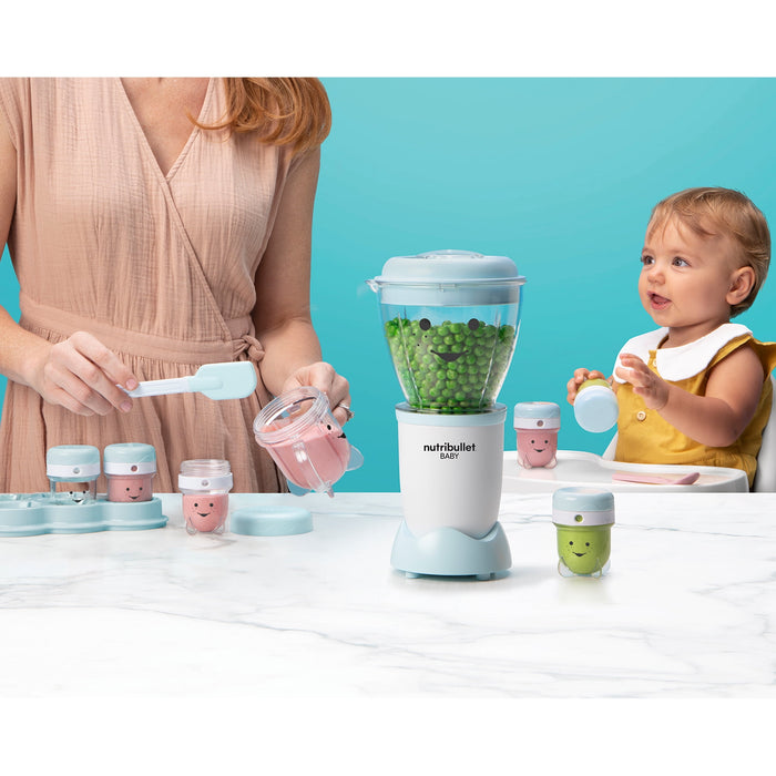 Nutribullet Baby Food Blender NBY10100, Blue/White - new