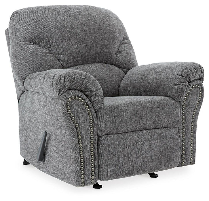 Allmaxx Pewter Rocker Recliner