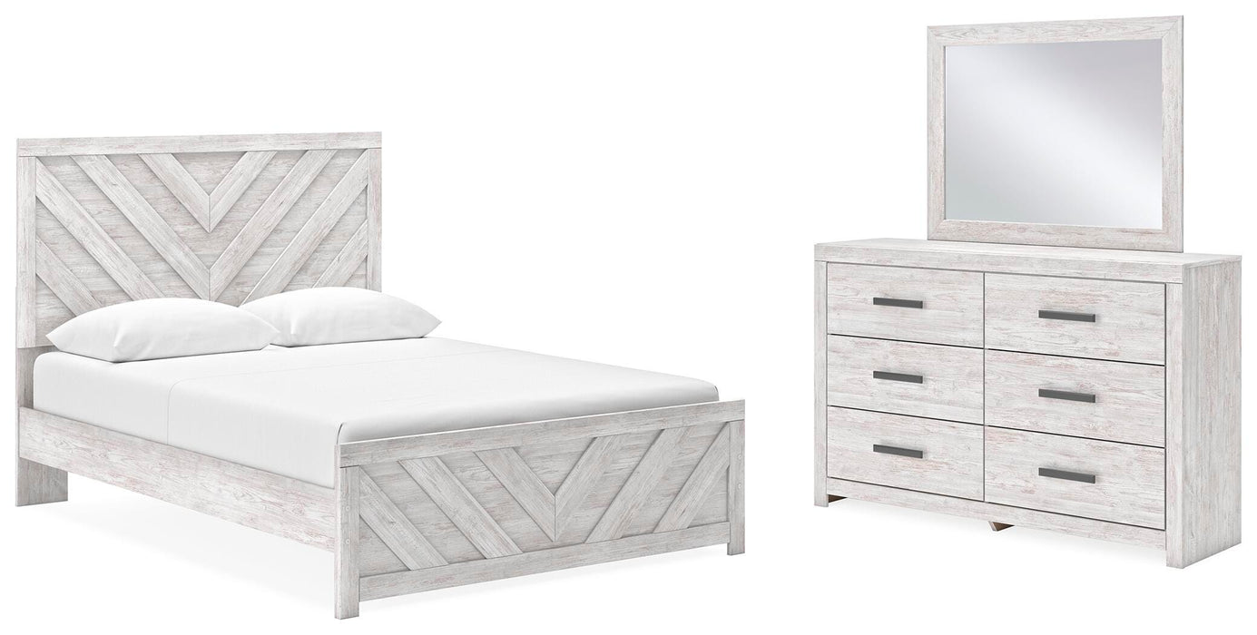 Cayboni Whitewash Bedroom Collection