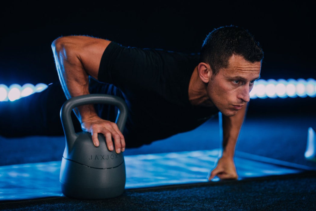 JAXJOX - Kettlebell - Adjustable Kettlebell - Cool Gray - new