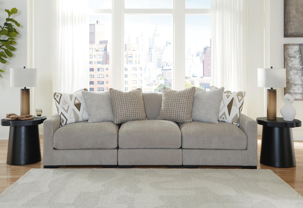 Aslan Court Flax Aslan Court 3-Piece Sofa Sectional