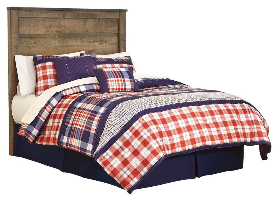 Trinell Brown Full Panel Headboard