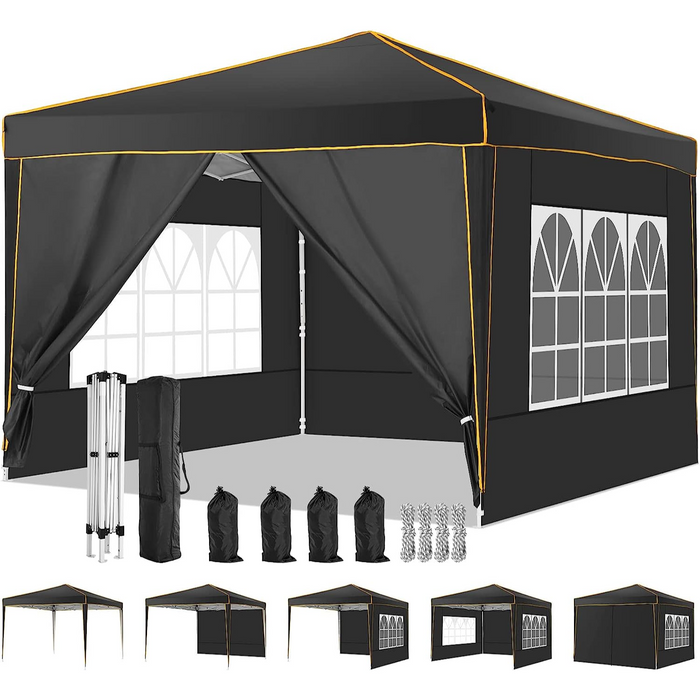COBIZI 10x10 Pop Up Outdoor Waterproof Commercial Canopy - new
