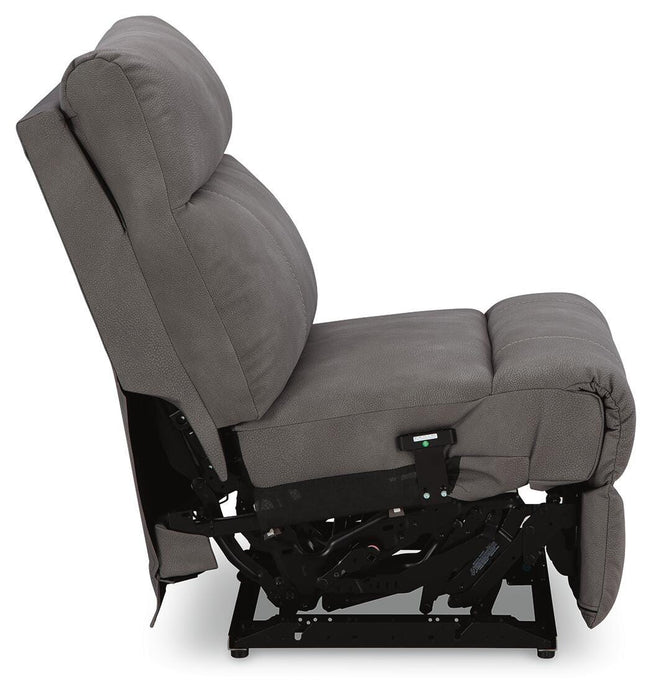 Next-Gen Durapella Slate Next-Gen Durapella 3-Piece Power Reclining Sectional