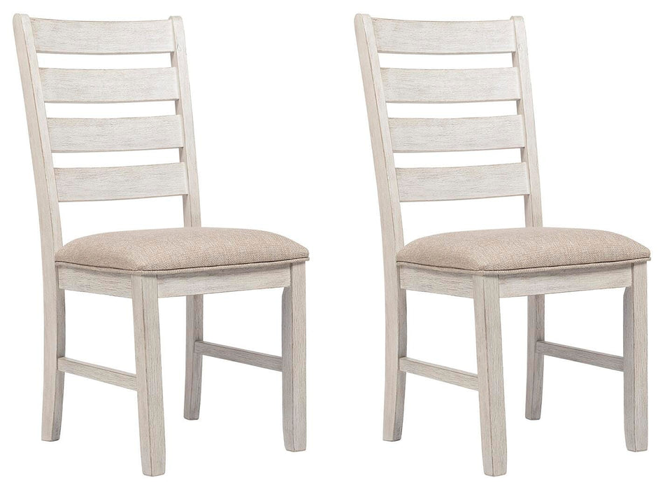 Skempton White/Light Brown Dining Collection