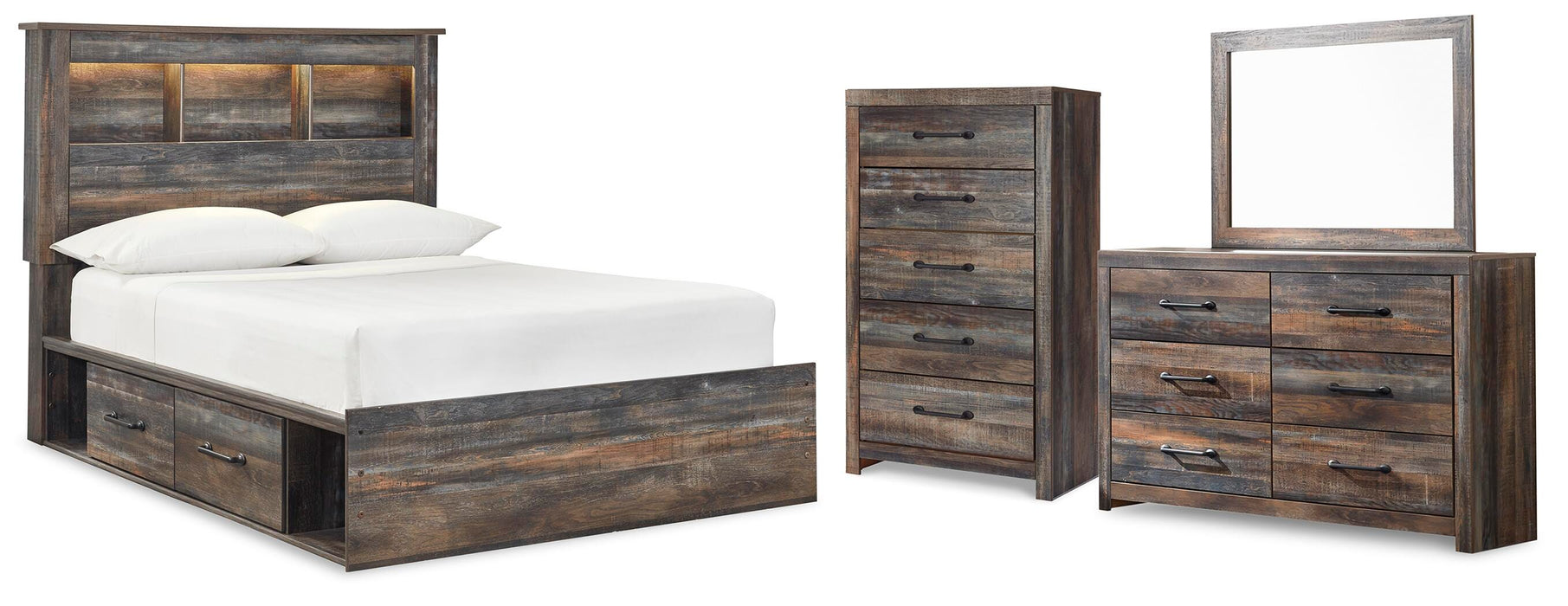 Drystan Multi Bookcase Bedroom Collection