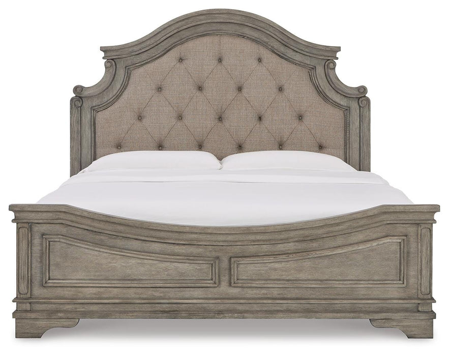 Lodenbay Antique Gray Lodenbay California King Panel Bed