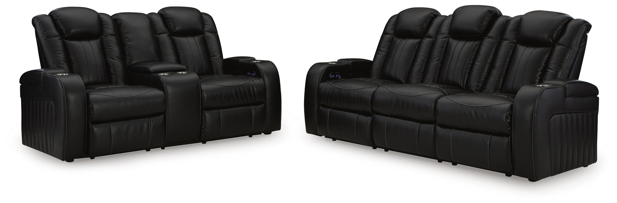 Caveman Den Midnight Caveman Den Sofa and Loveseat
