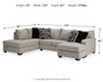 Megginson Storm Megginson 2-Piece Sectional with Chaise