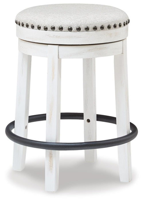 Valebeck White/Black Valebeck Counter Height Stool