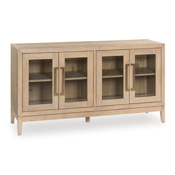 Crendlin Light Brown Dining Collection