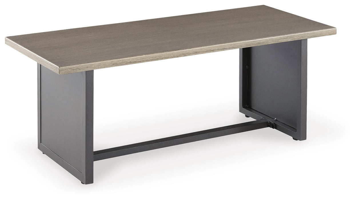 Bree Zee Brown Rectangular End Table