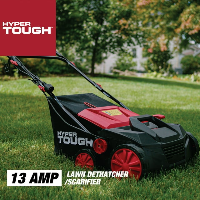 Hyper Tough 13-Amp Electric Lawn Dethatcher/Scarifier - open_box