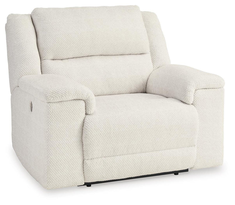 Keensburg Linen Wide Seat Power Recliner