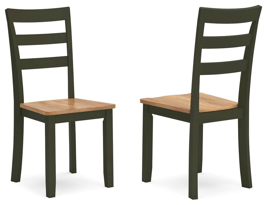 Gesthaven Natural/Green Gesthaven Dining Chair