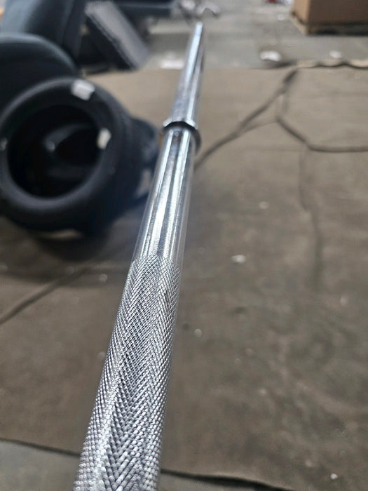 BalanceFrom 1in Standard Weightlifting Barbell, 300lb Capacity - new