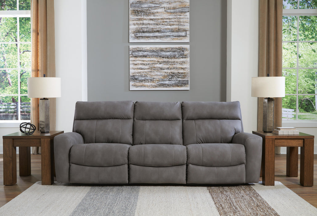Next-Gen Durapella Slate Next-Gen Durapella 3-Piece Power Reclining Sectional Sofa