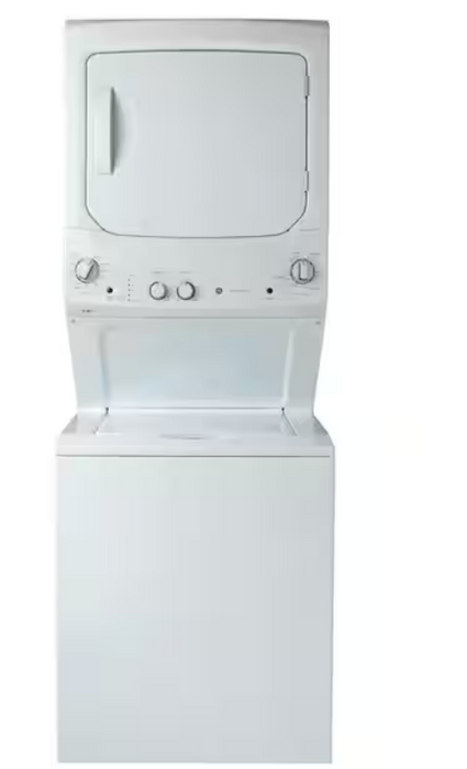GE 3.8 cu. ft. Washer 5.9 cu. ft. Electric Dryer Combo in White - new