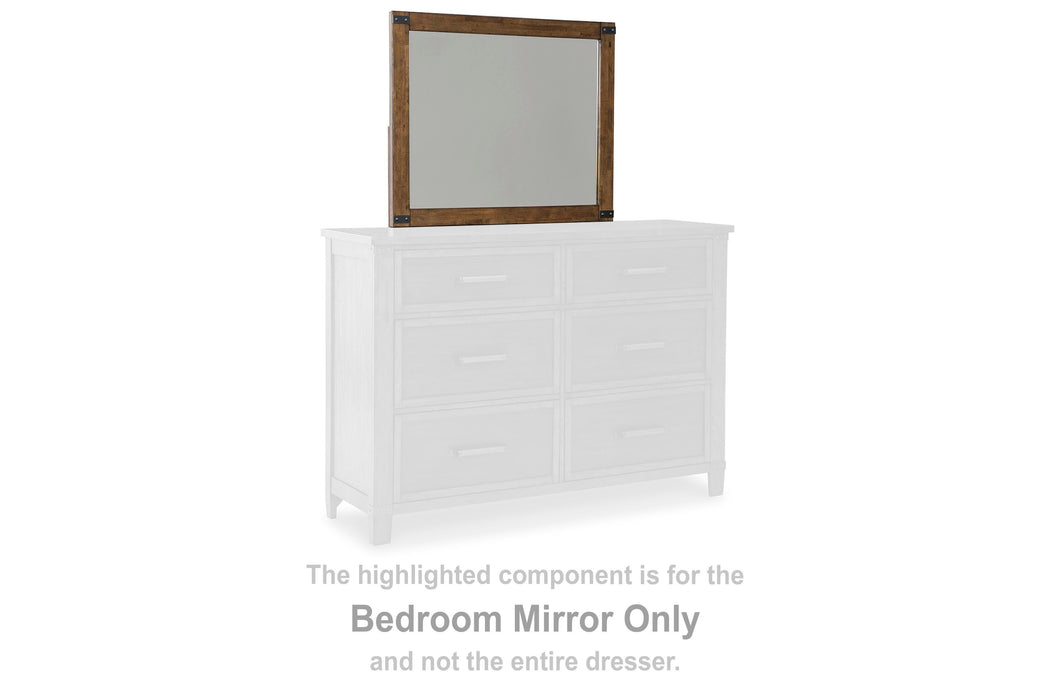 Wyattfield Brown Bedroom Mirror
