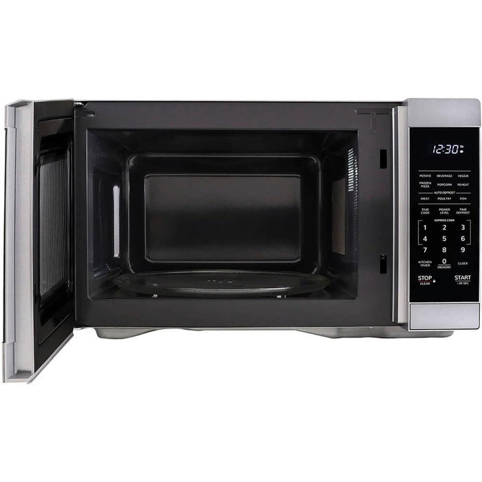 Sharp 1.1 cu. ft. Mid-Size Countertop Microwave Oven (SMC1162HS) - use_like_new