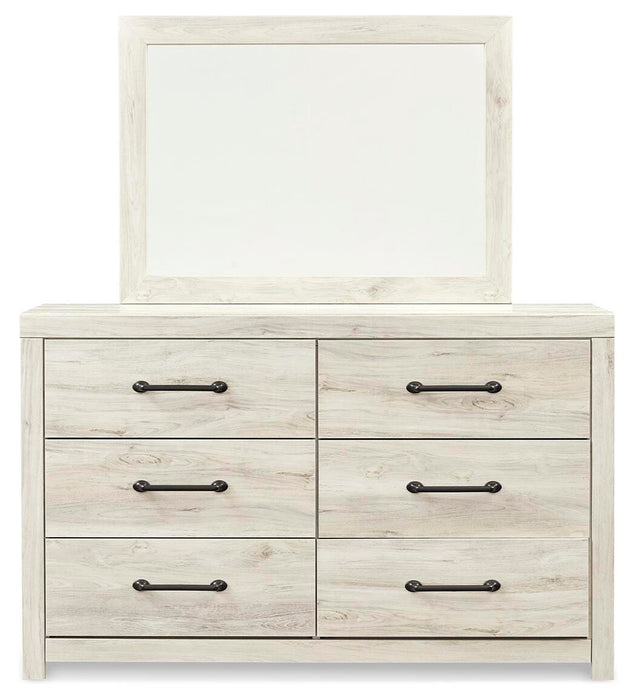 Cambeck Whitewash Cambeck Dresser and Mirror