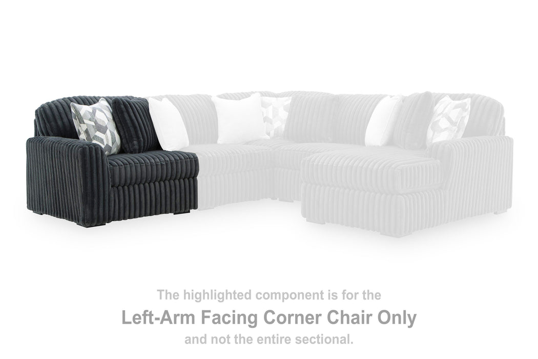 Midnight-Madness Gunmetal Living Room Collection