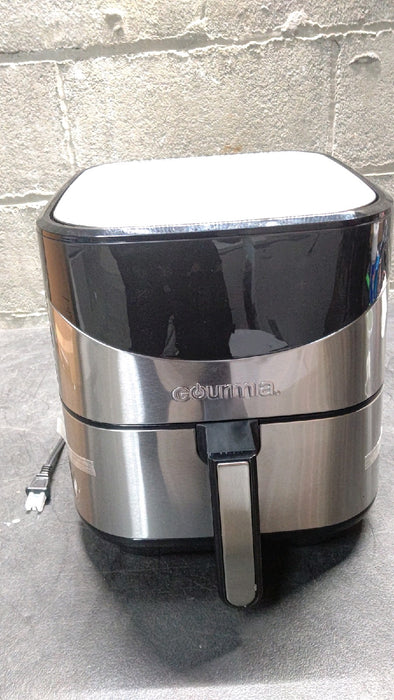 GAF685 Digital Free Fry Air Fryer- No Oil Healthy Frying - LCD Display - 8 Presets - 1700 Watt - 6 Qt Pan - Recipe Book Included - open_box