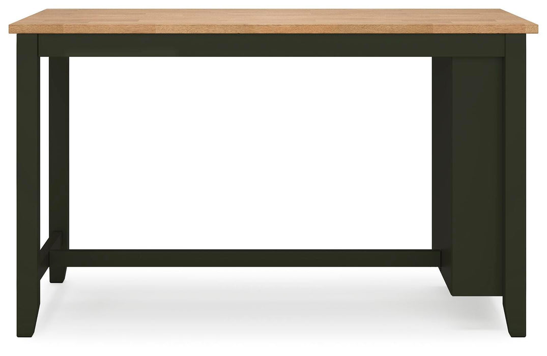Gesthaven Natural/Green Gesthaven Counter Height Dining Table