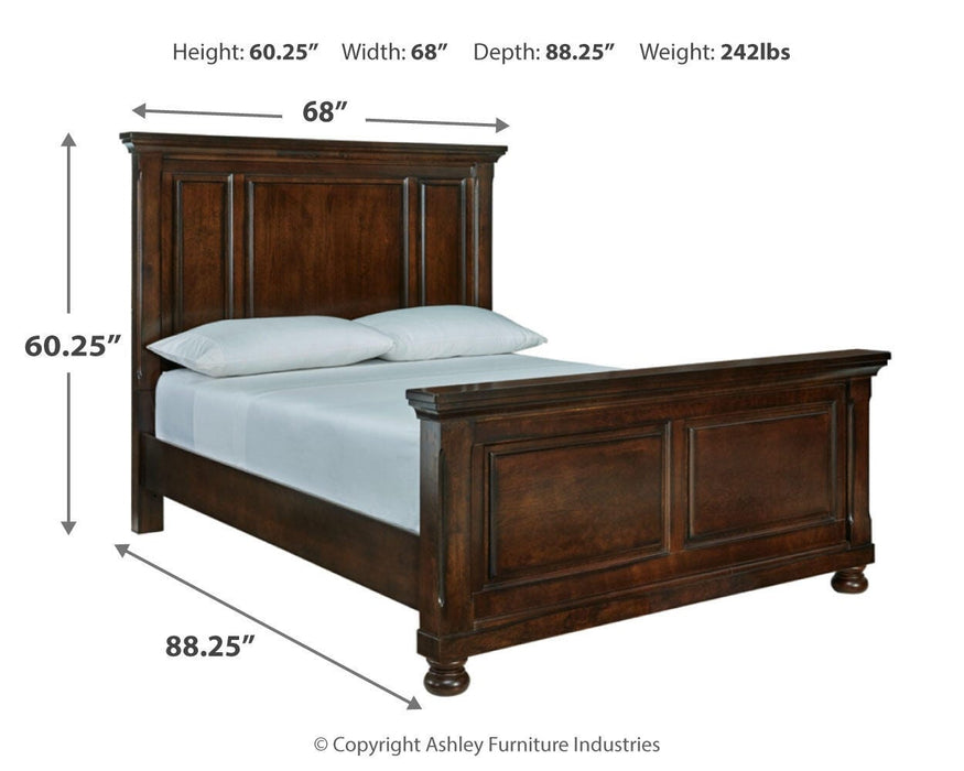 Porter Rustic Brown Porter Queen Panel Bed