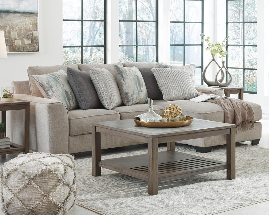Ardsley Pewter Ardsley 2-Piece Sectional with Chaise