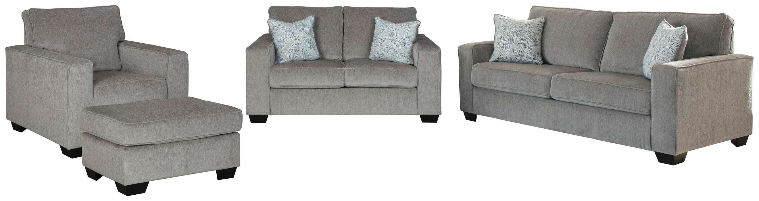 Altari Alloy Altari Sofa, Loveseat, Chair and Ottoman - Brand New