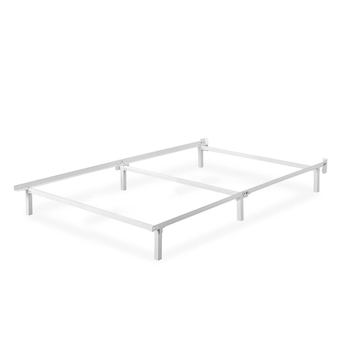 Zinus 7" Compack® Metal Bed Frame, White, Twin - new