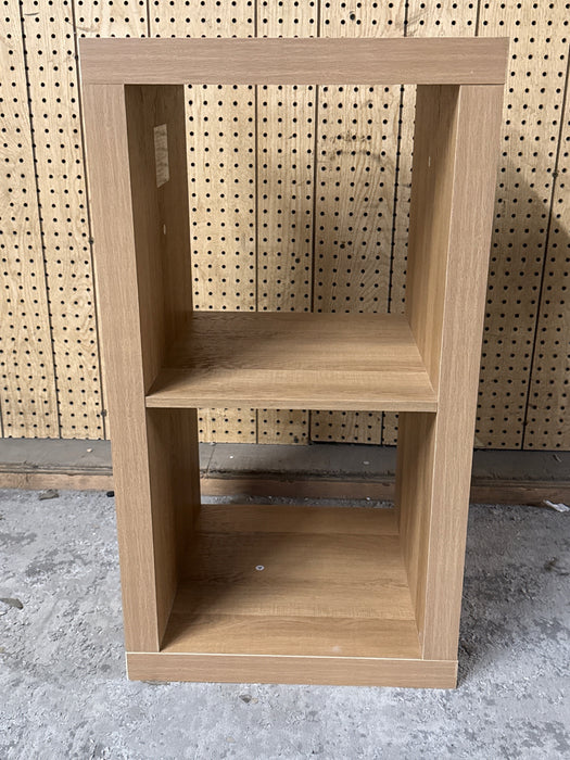 Better Homes & Gardens 2 Cube Storage Organizer, Light Honey - new