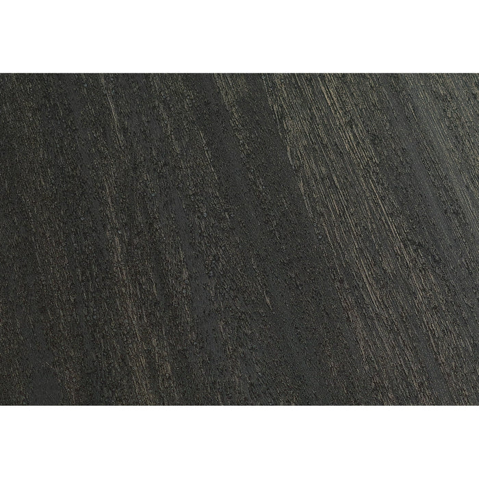 Better Homes & Gardens Springwood Caning Side Table, Charcoal Finish - new