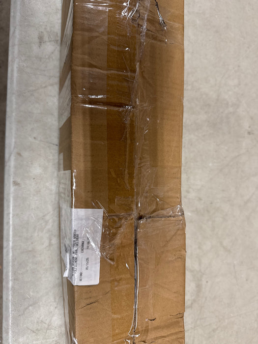 80-Inch Outdoor Lamp Post - Lamp Posts Outdoor Lighting for Driveways, Porches, Pathways, and Patios - Direct Burial Outdoor Post Light in Black, Design House WM750181 - open_box