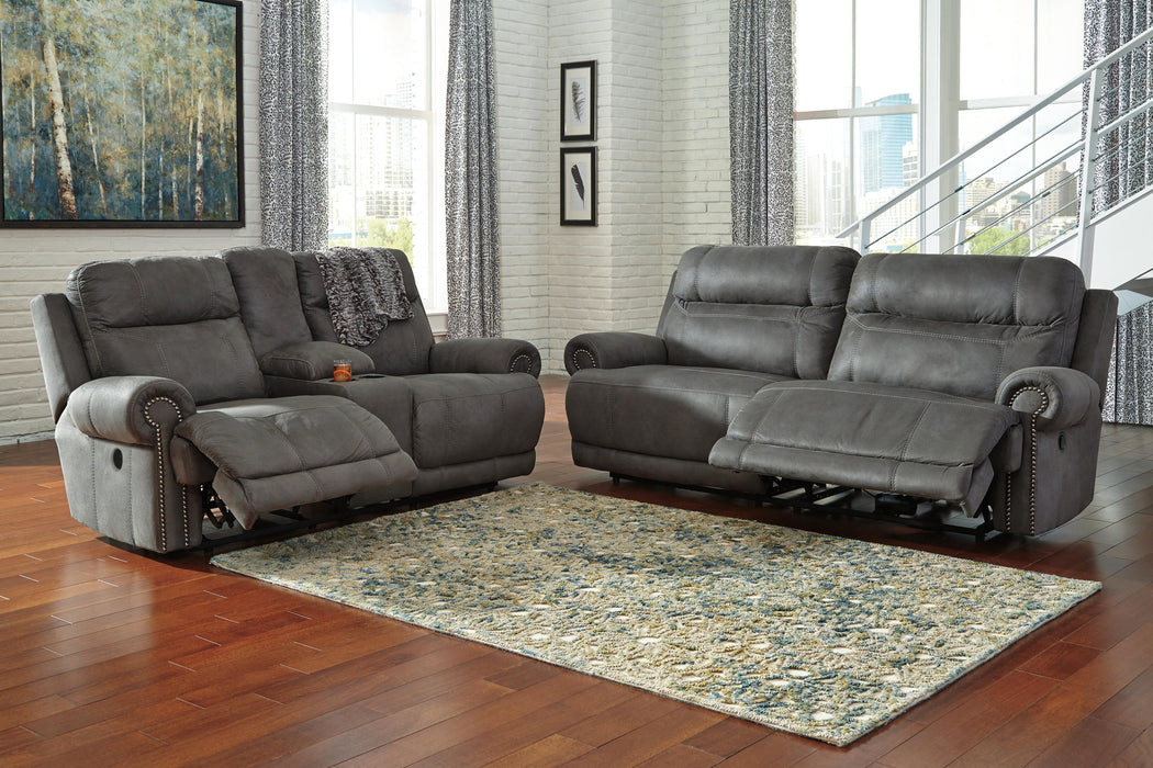 Austere Gray Austere Sofa and Loveseat