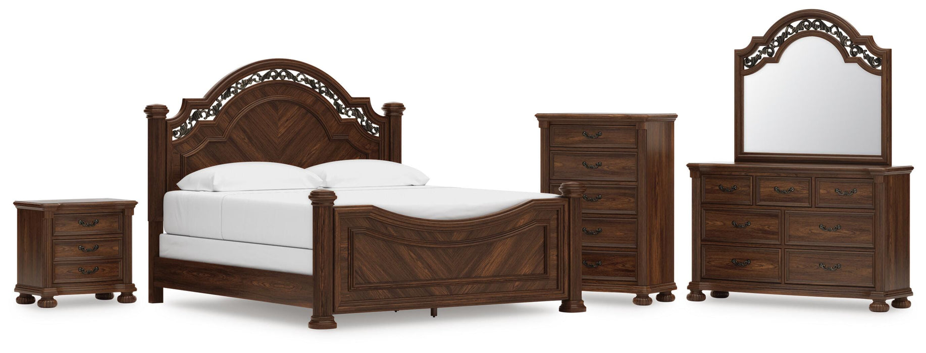 Lavinton Brown Bedroom Collection