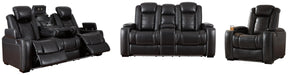 Party Time Midnight Party Time Sofa, Loveseat and Recliner